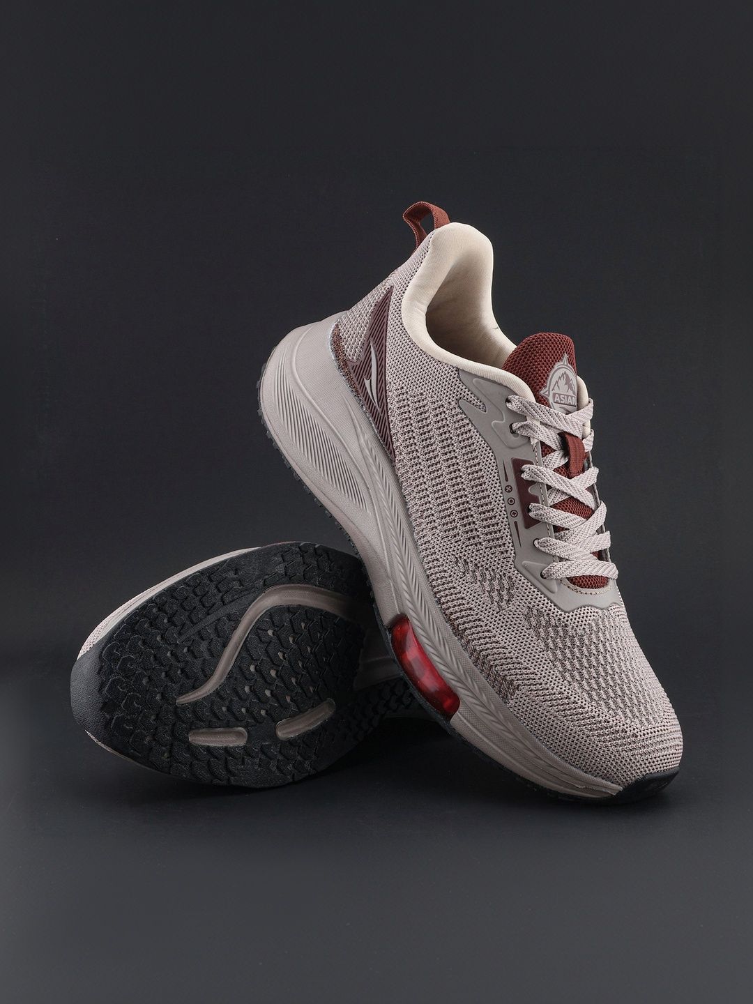 ASIAN Men Mesh Running Non-Marking Shoes