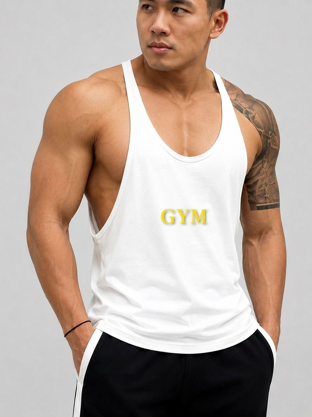 vestarix Printed Gym Vest
