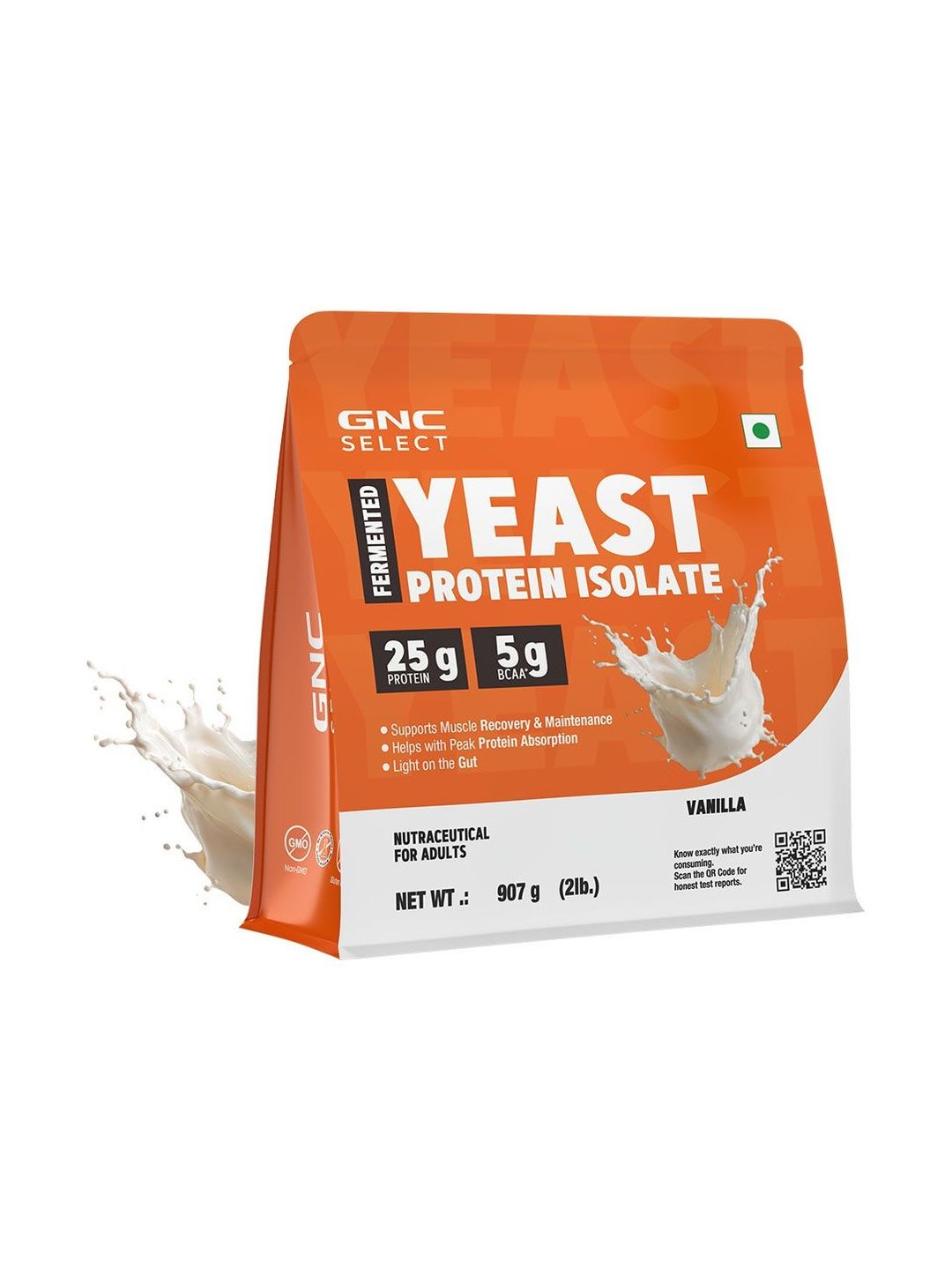 GNC GNC Select Yeast Protein - 907 g - Vanilla