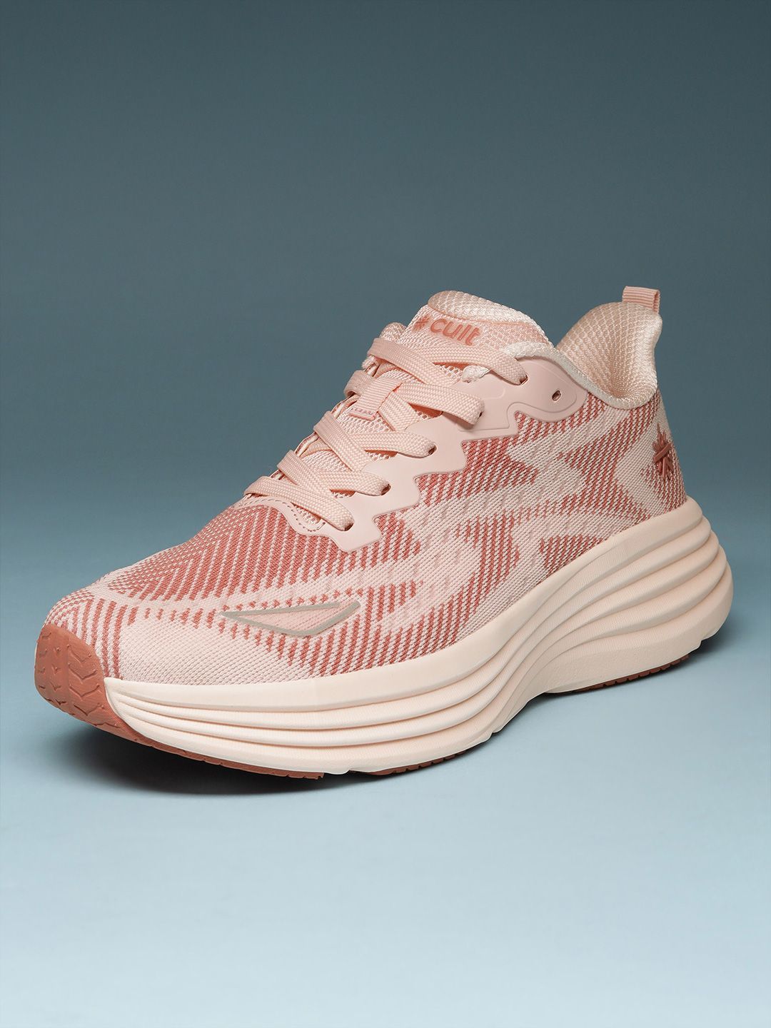 CULT Women PaceLite Walking Shoes - Peach