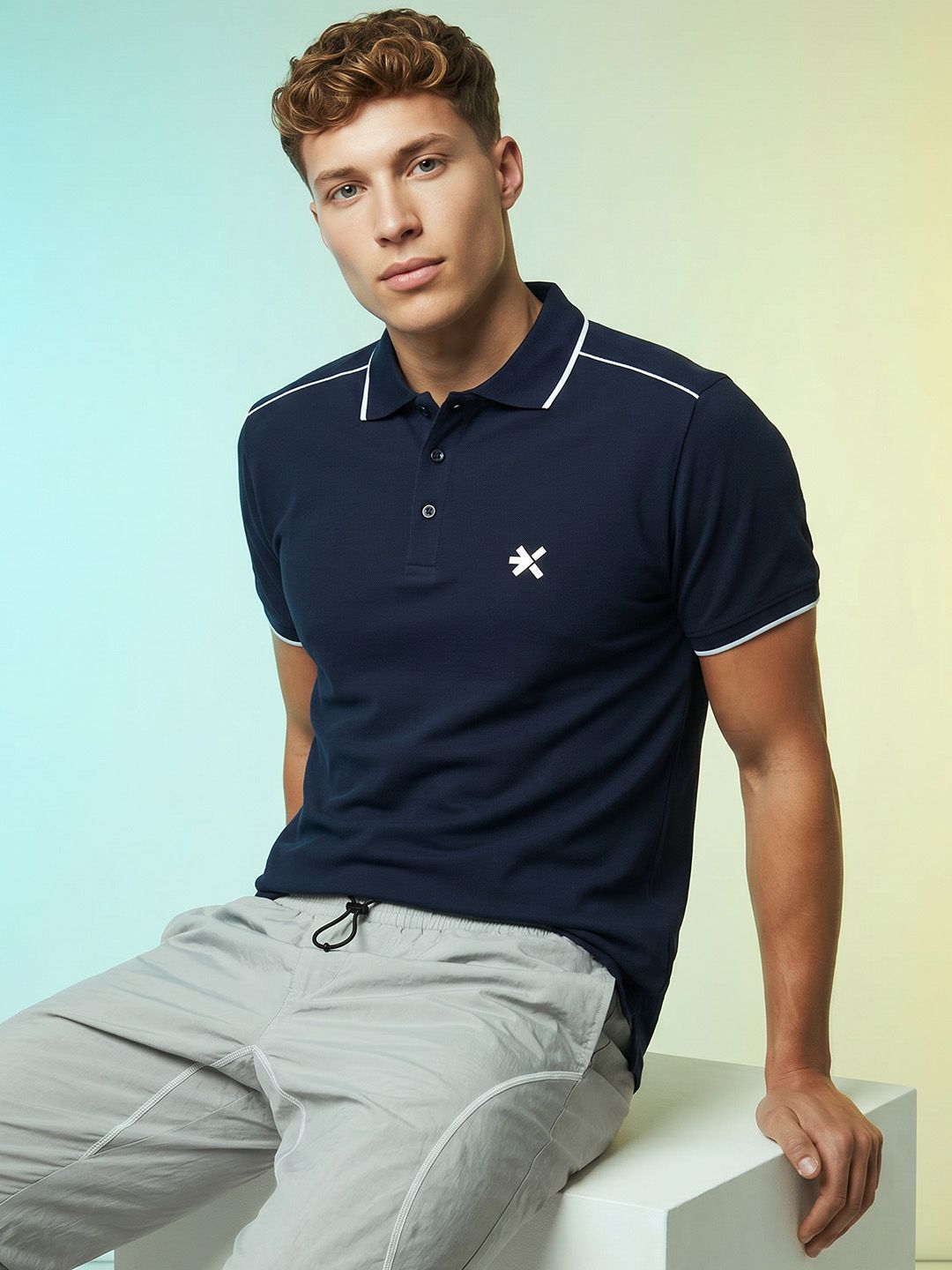 HRX by Hrithik Roshan Polo Collar Casual T-shirt