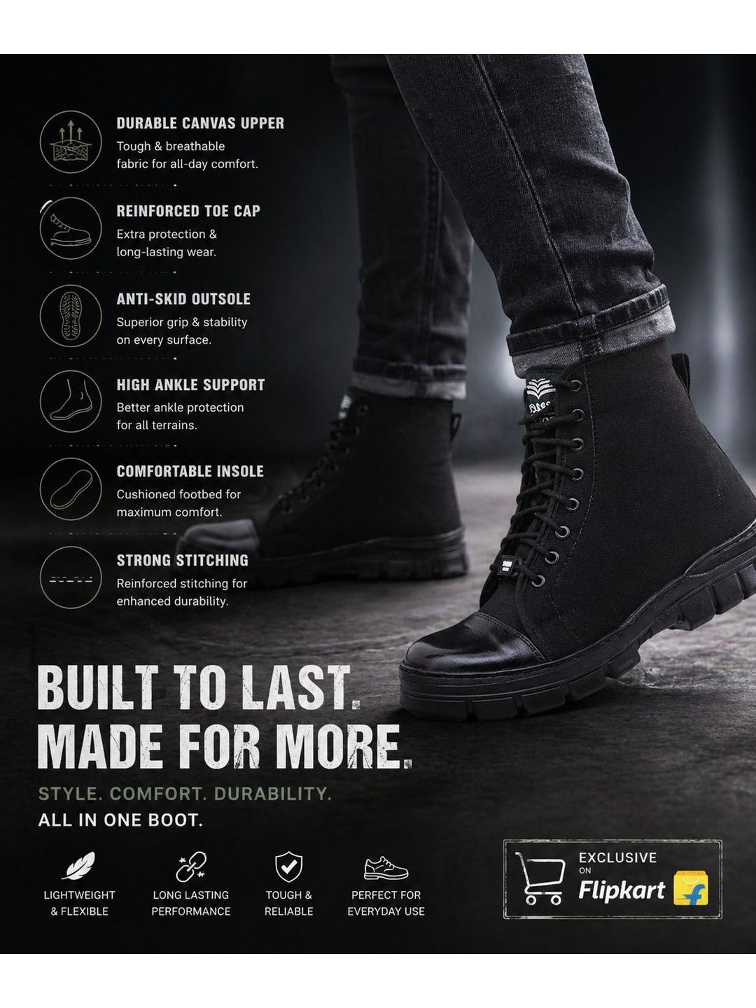 omee gold Men Leather High-Top Casual Shoes