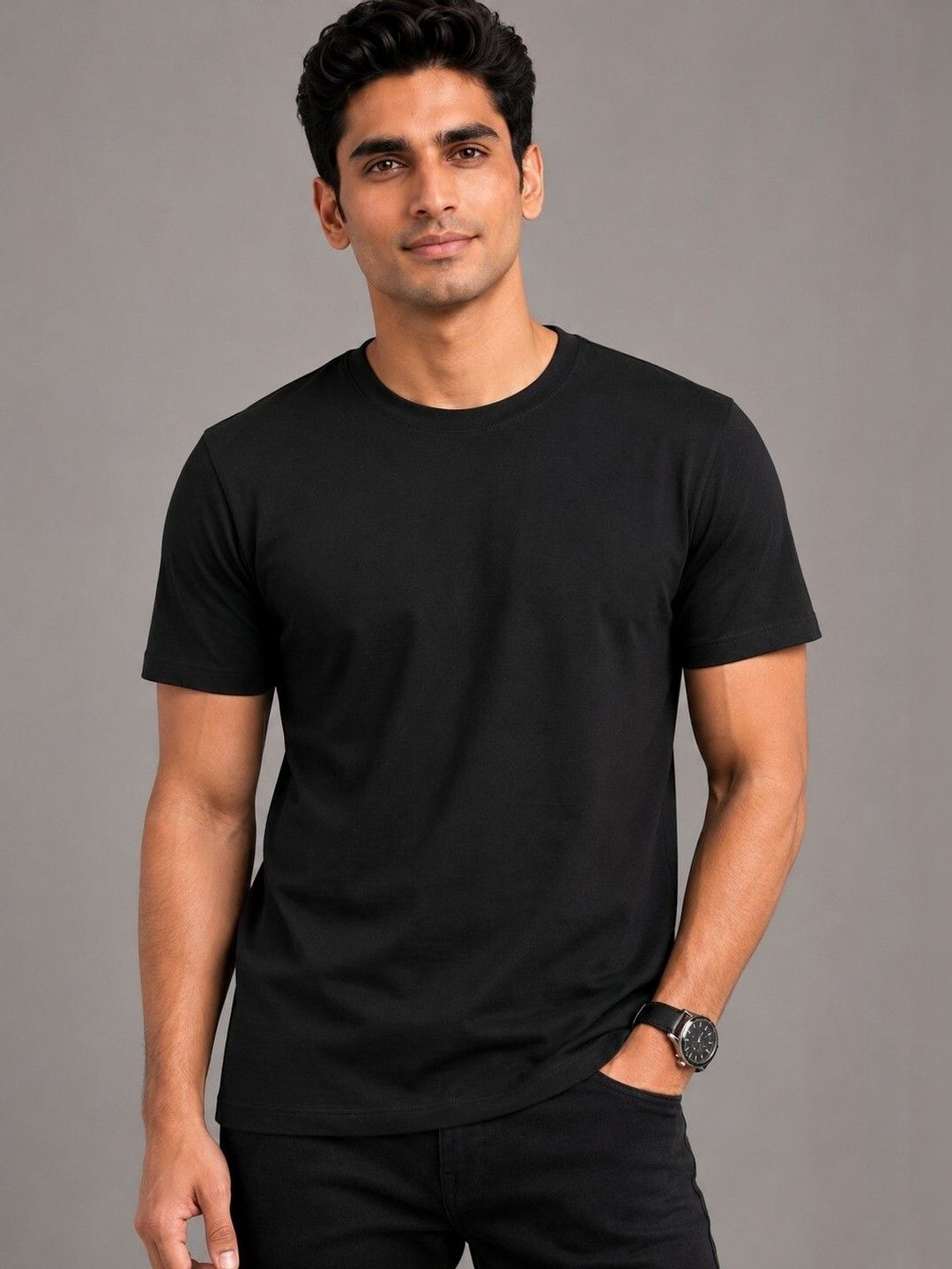 Onfleeks Men Pure Cotton T-shirt