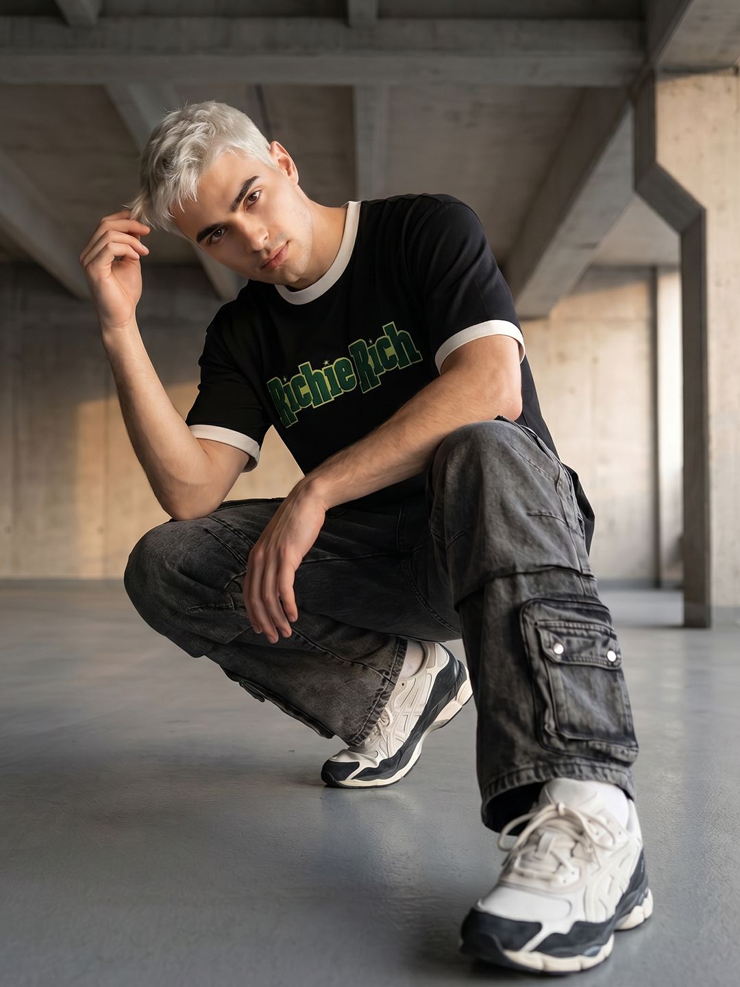Richie Rich by Kook N Keech Typography Printed T-shirt