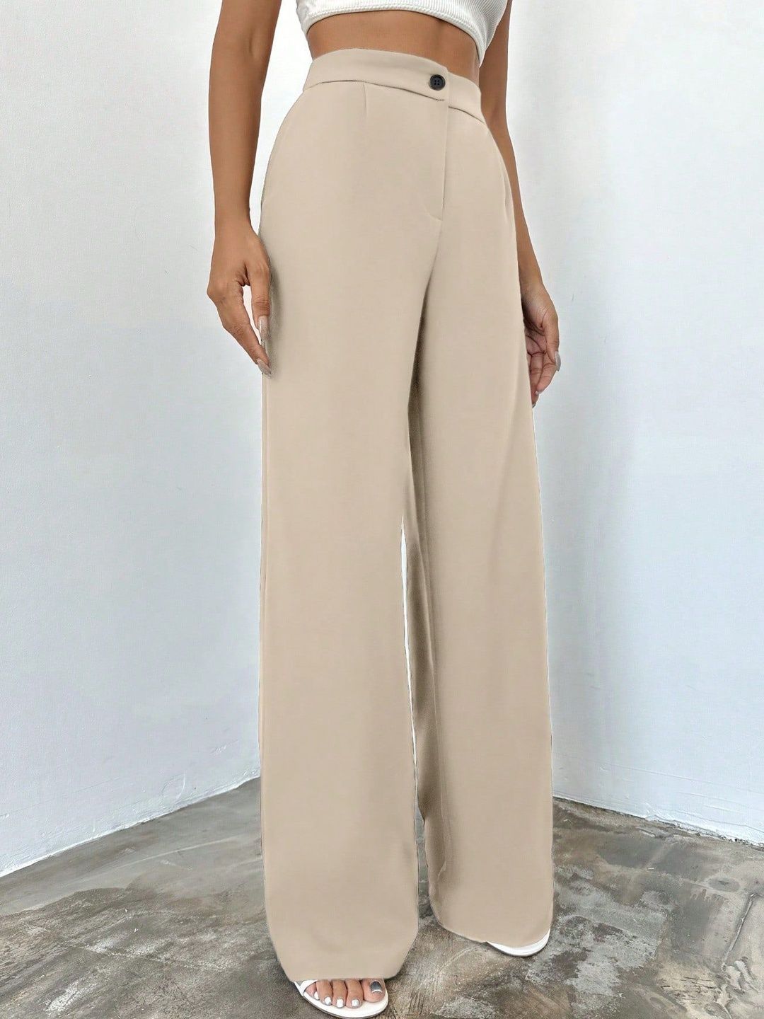 Neon Femme Women High-Rise Trousers