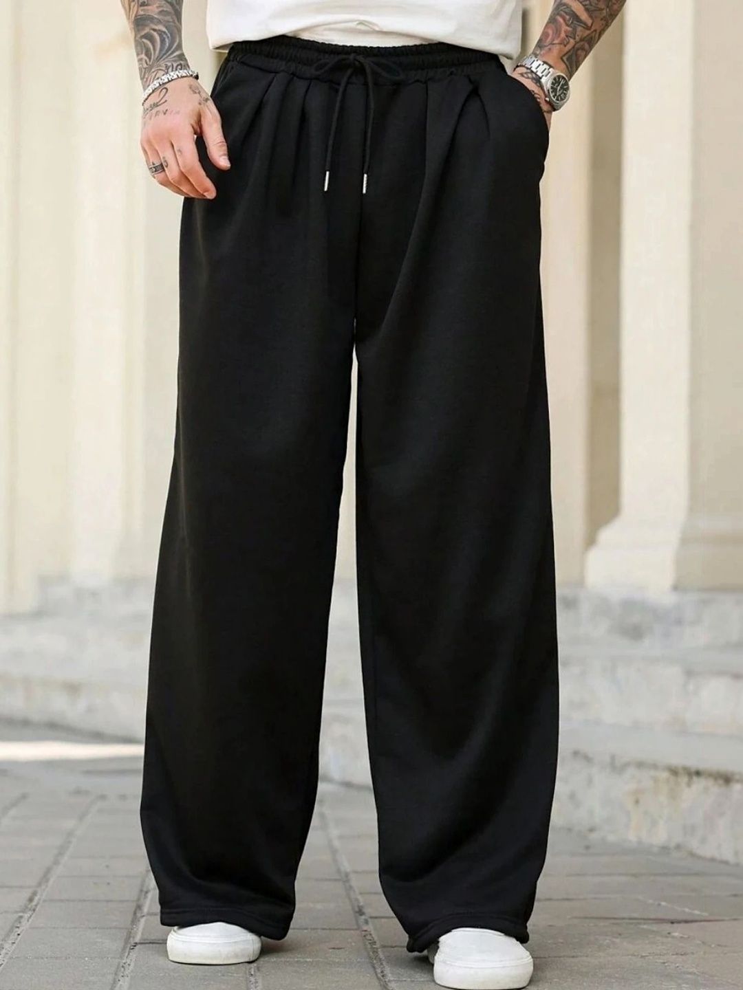 Else and What Men Baggy Training Track Pants
