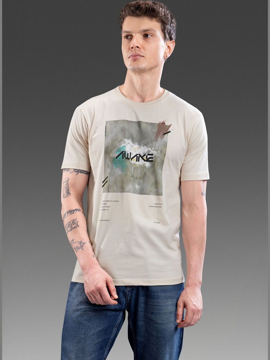 MAXZONE Men Printed T-shirt
