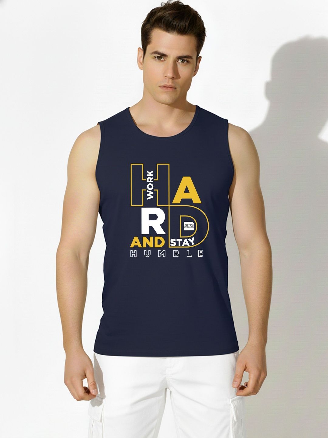 SKY HARBOAR Printed Cotton Tank