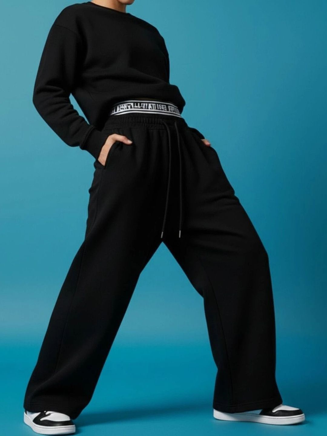 Else and What Men Baggy Training Track Pants
