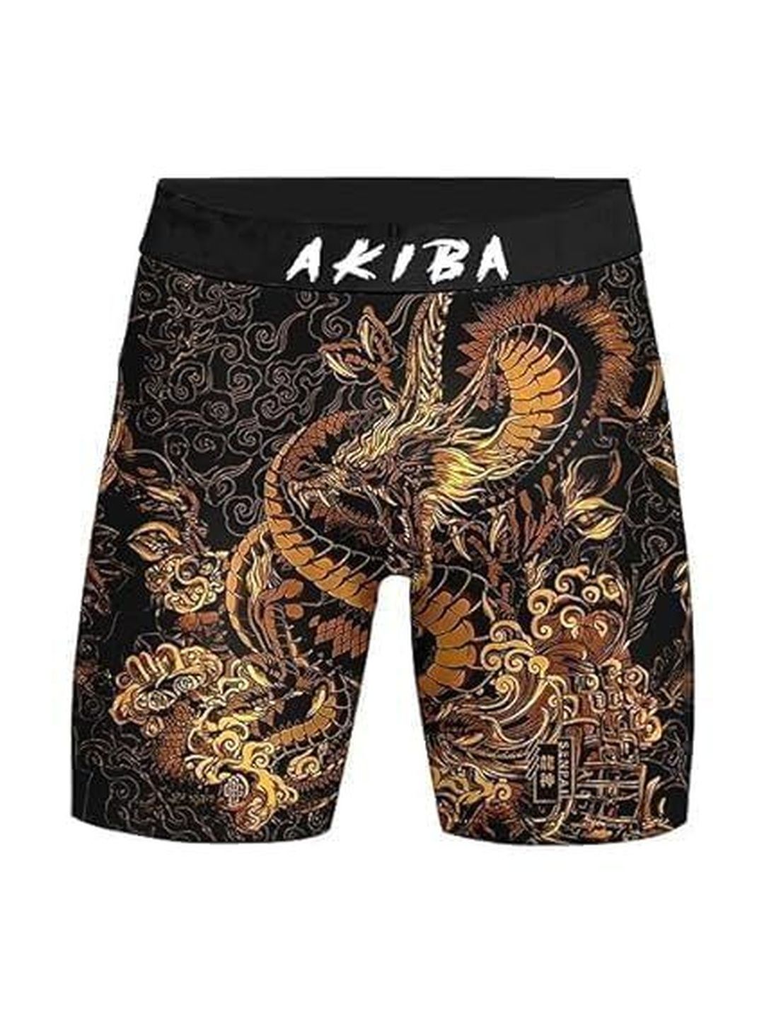 AKIBA Men Printed Skinny Fit Training or Gym Sports Shorts