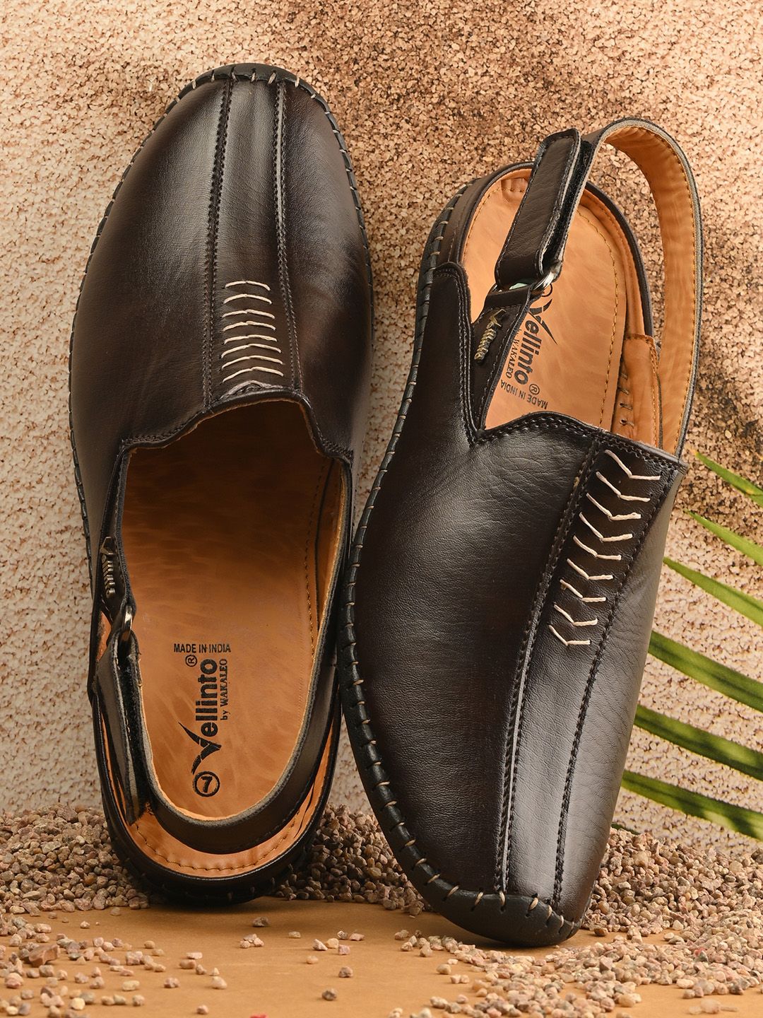Vellinto Men Shoe-Style Sandals