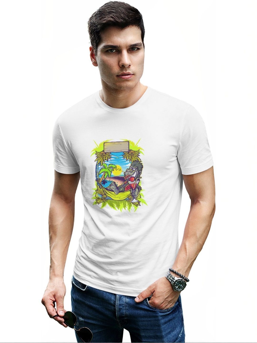 Sharnika Unisex Printed T-shirt