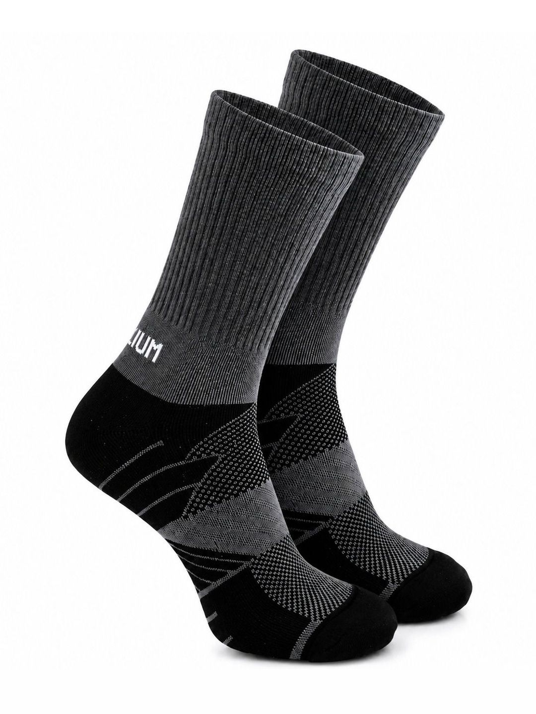 HEELIUM Unisex Bamboo Athletic Blister Resistant Crew Socks