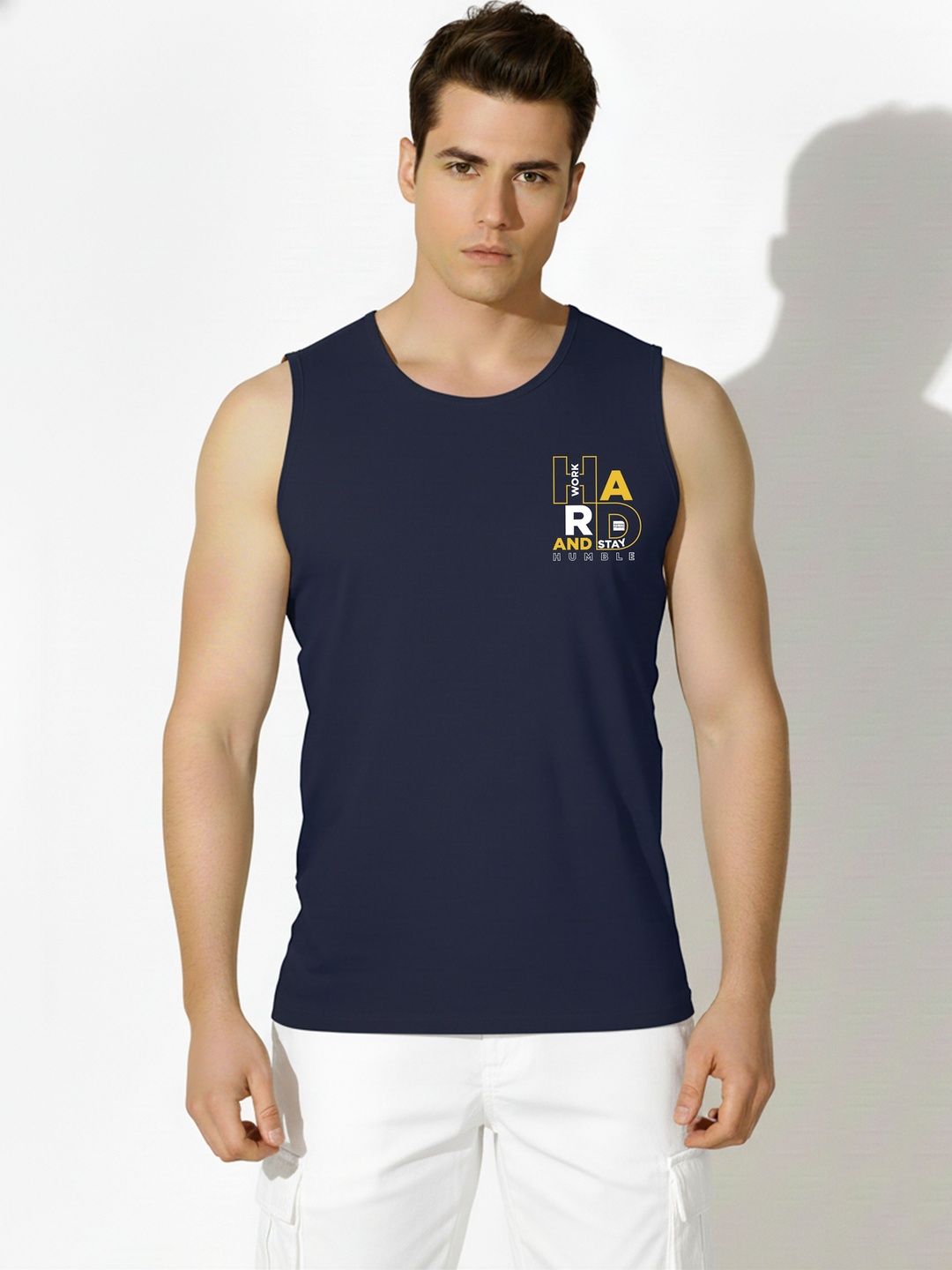 SKY HARBOAR Printed Cotton Tank