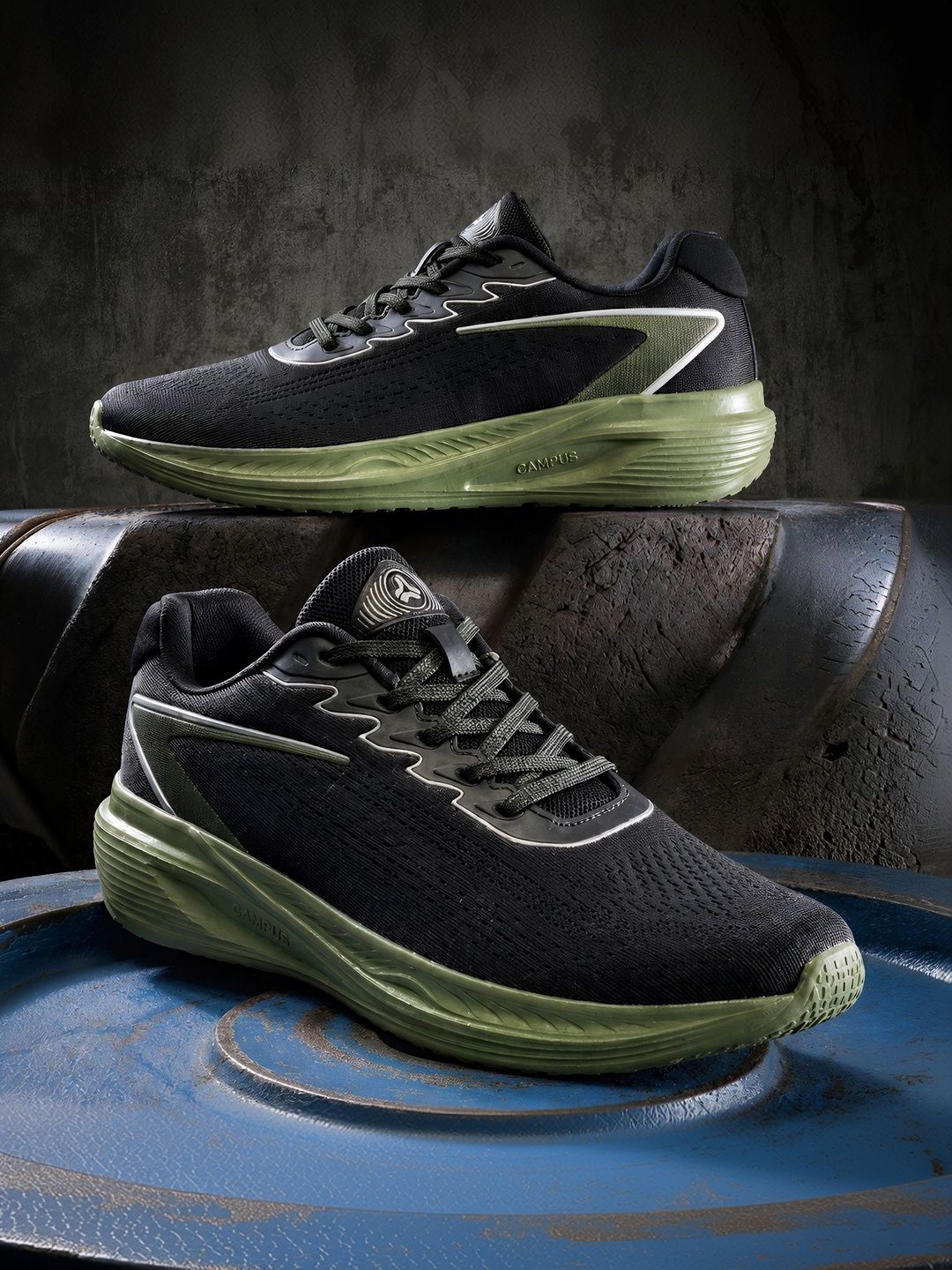 Campus 22G-13474 Men Mesh Running Non-Marking Shoes