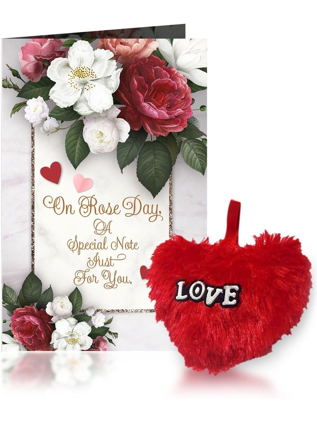 GIFT MY PASSION 2-Pieces White Printed Gift Set