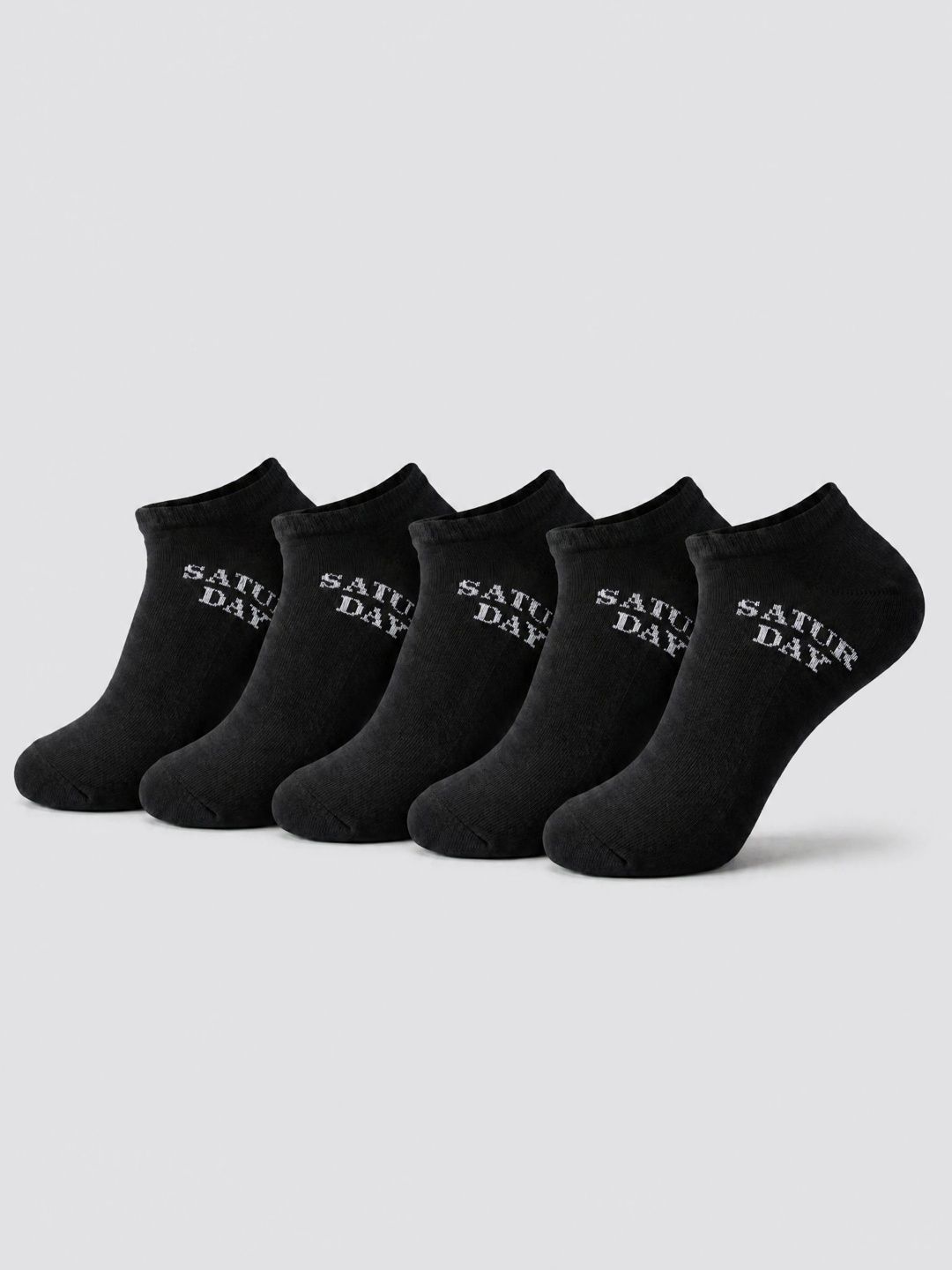 Moda Rapido Men Pack of 5 Cotton Blend Patterned Ankle Length Socks