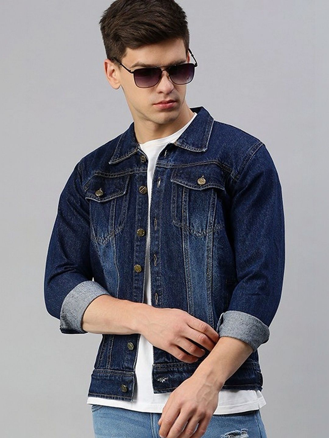 Kaali Peeli Kaali Peeli Men Denim Jacket