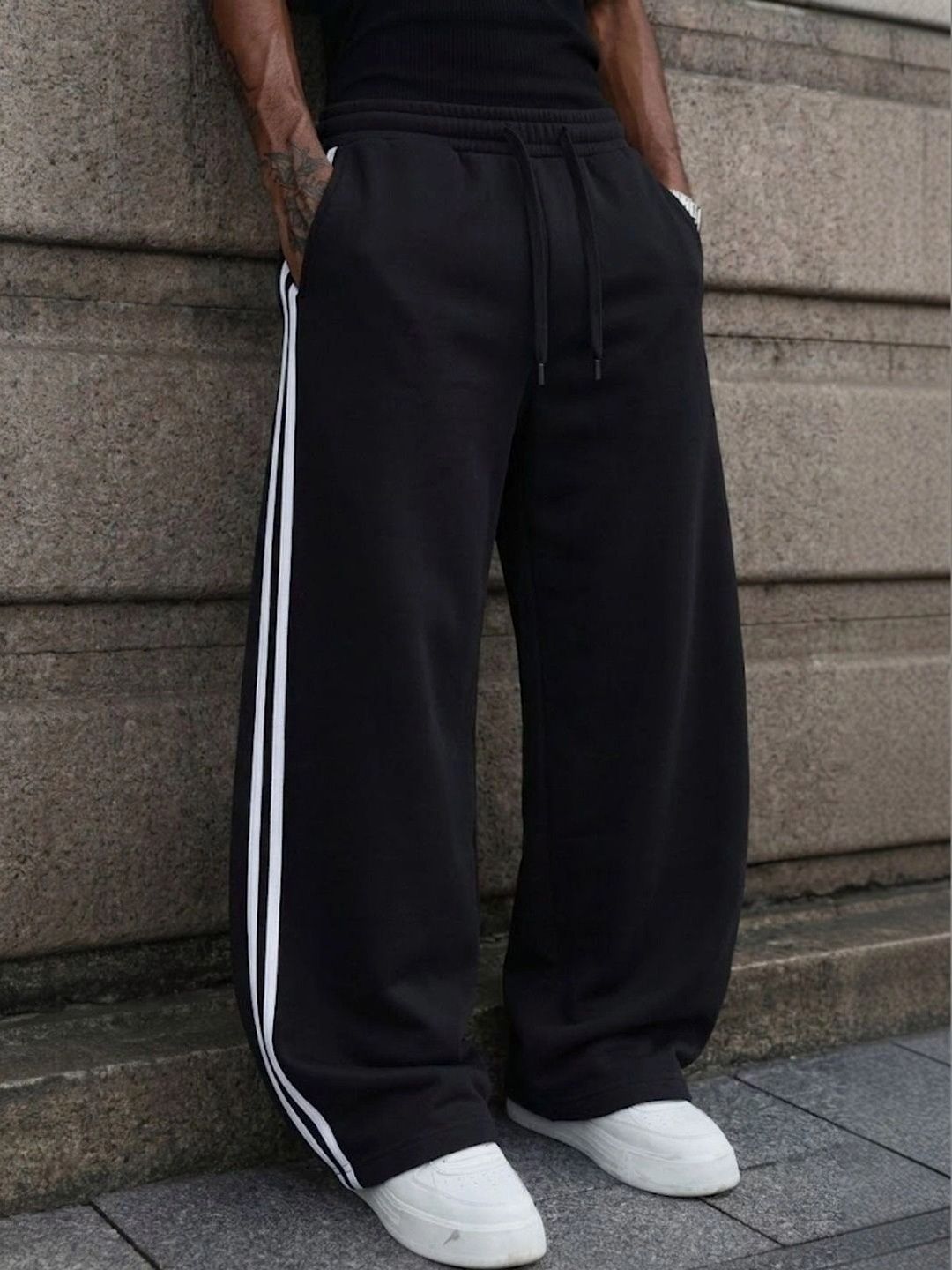 Else and What Else and What Men Baggy Training Track Pants