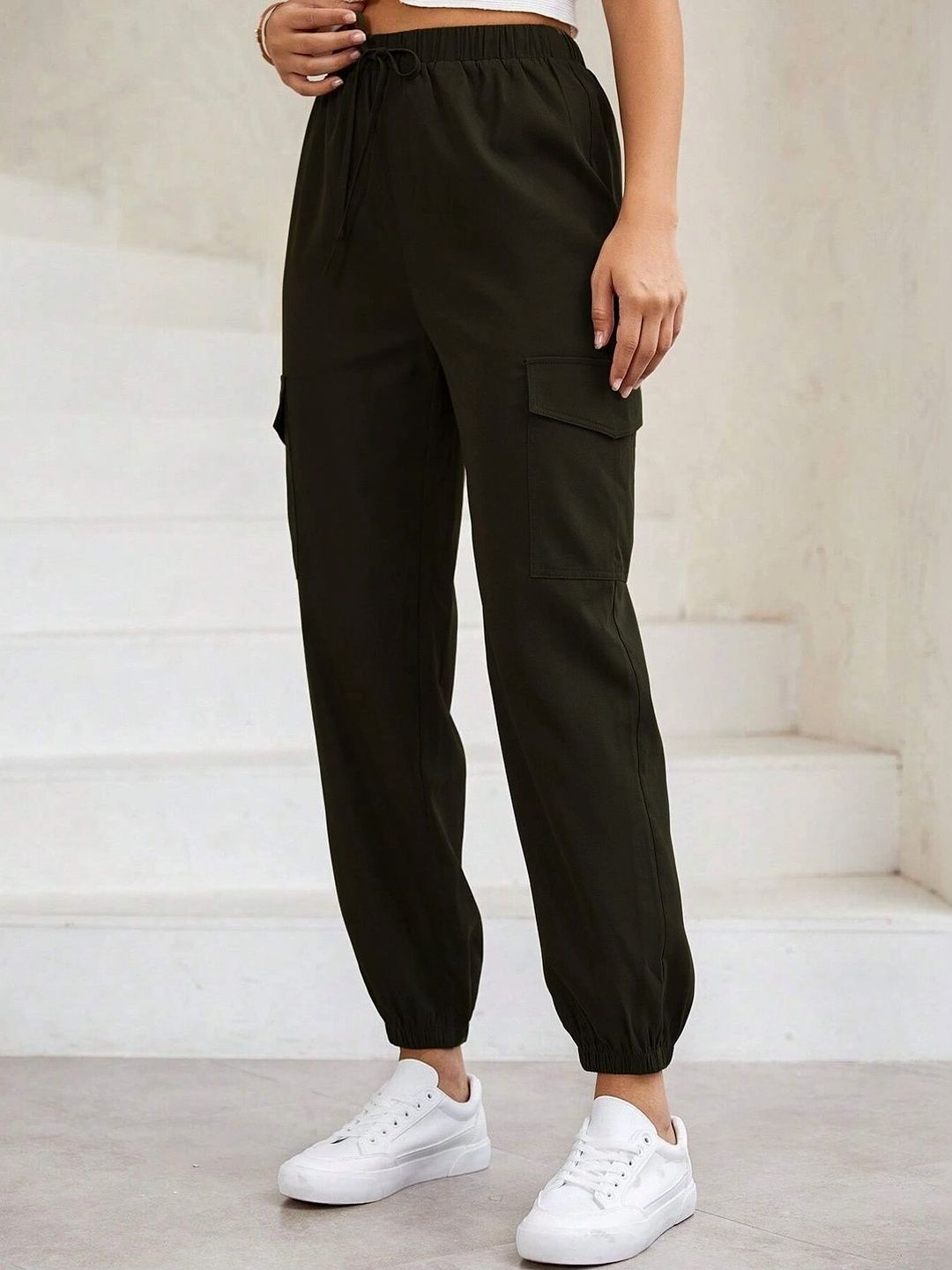 BAESD BAESD Women Relaxed Cargos Trousers
