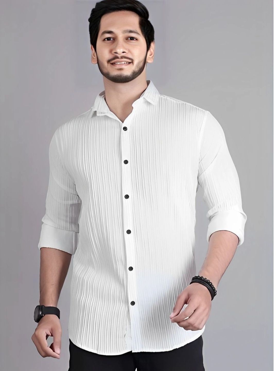 AITAVIK OVERSEAS Men Classic Casual Shirt