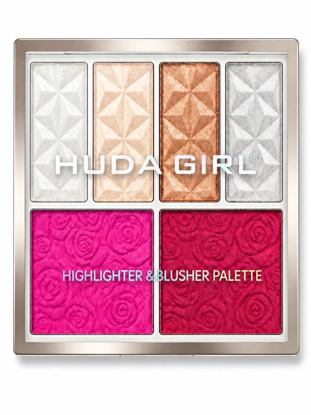 Huda Girl Huda Girl Matte Cheek Glow Blusher & Highlighter Palette - 18 g