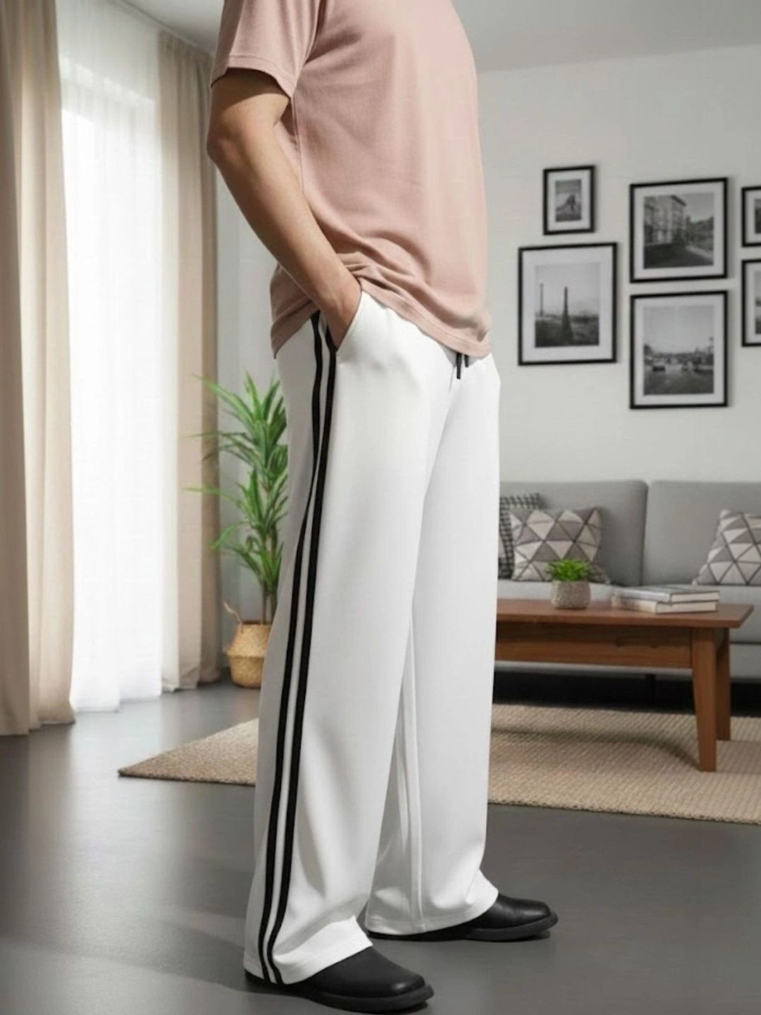 Else and What Men Baggy Training Cotton Track Pants