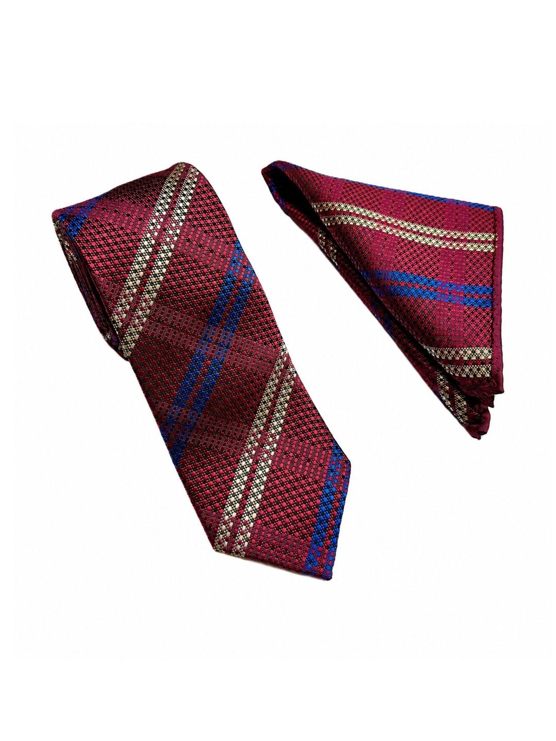VOICI Men Striped Broad Tie