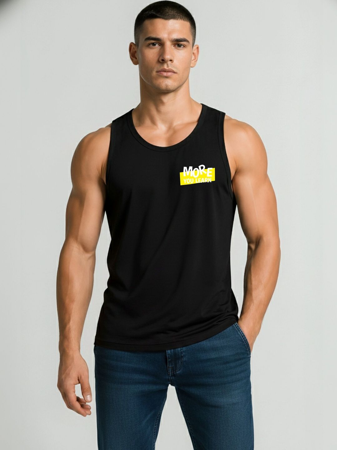 SKY HARBOAR Printed Cotton Tank