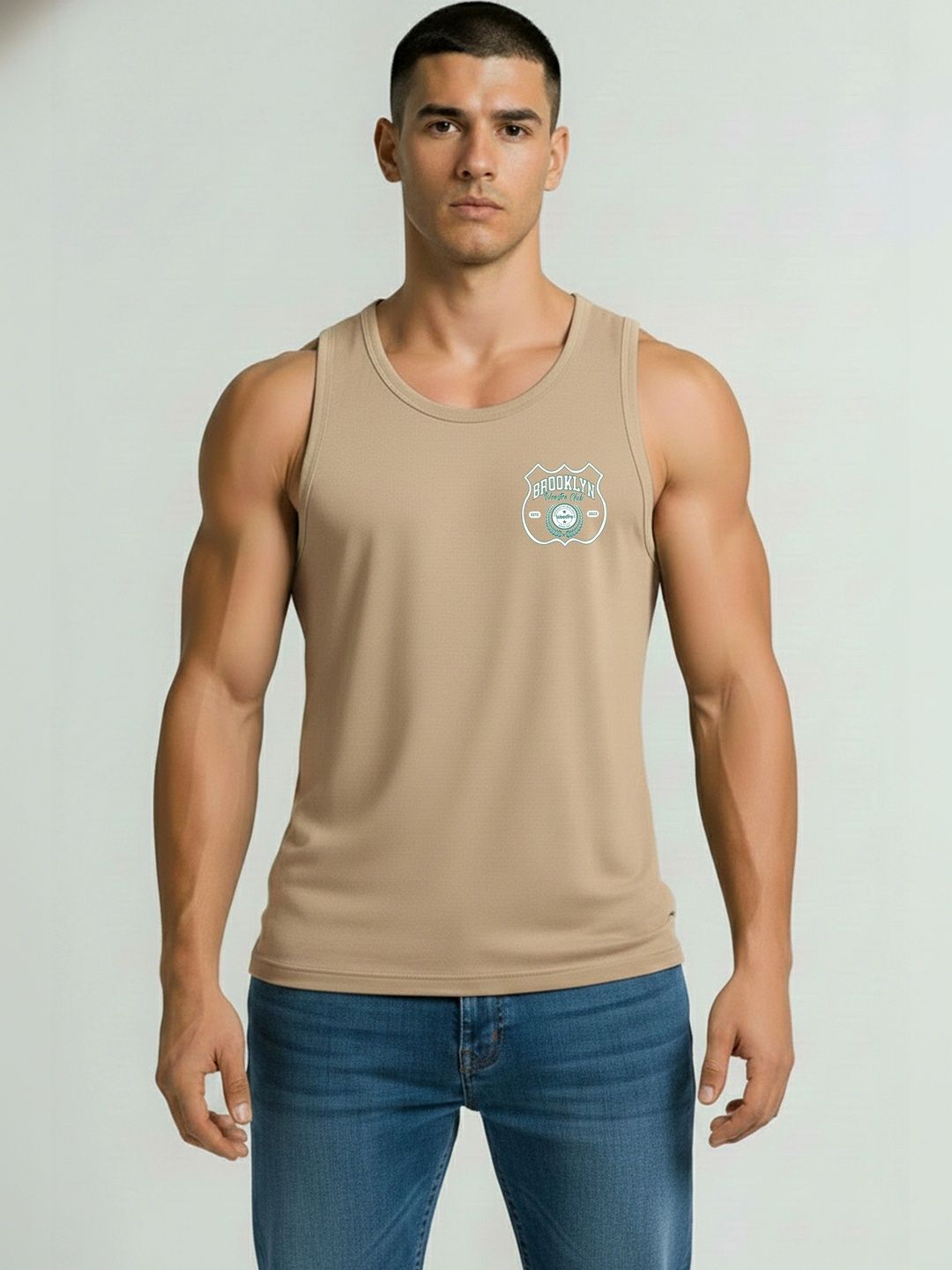 SKY HARBOAR Printed Cotton Tank