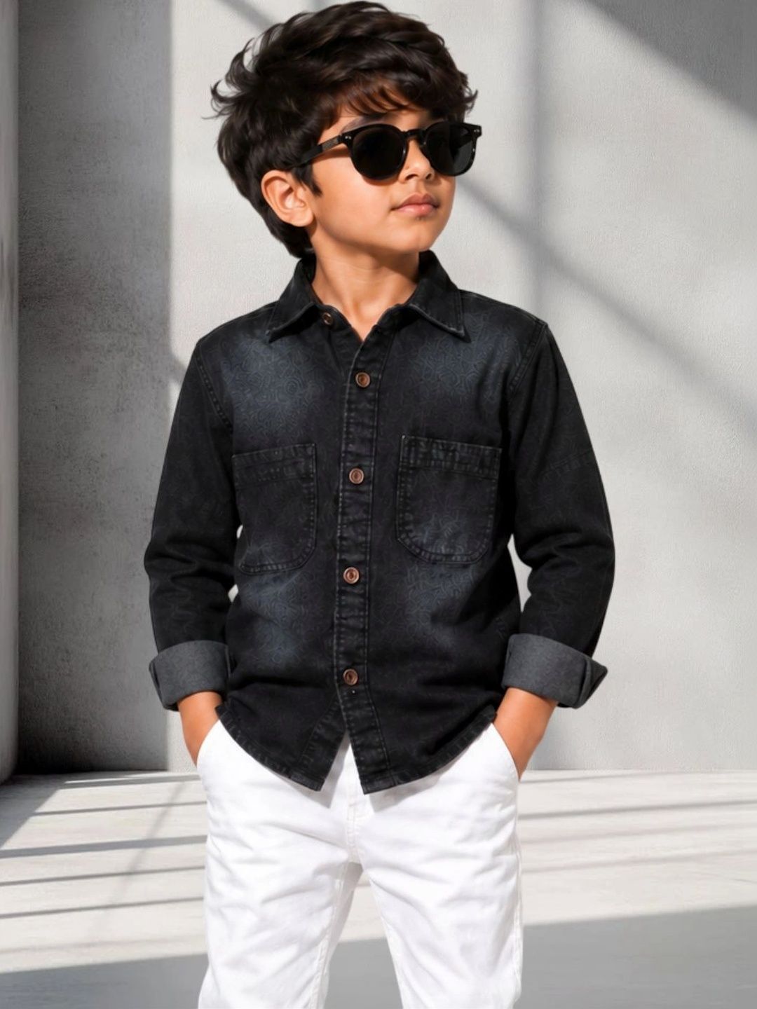 Buy XBOYZ Boys Classic Casual Shirt - Shirts for Boys 43529525