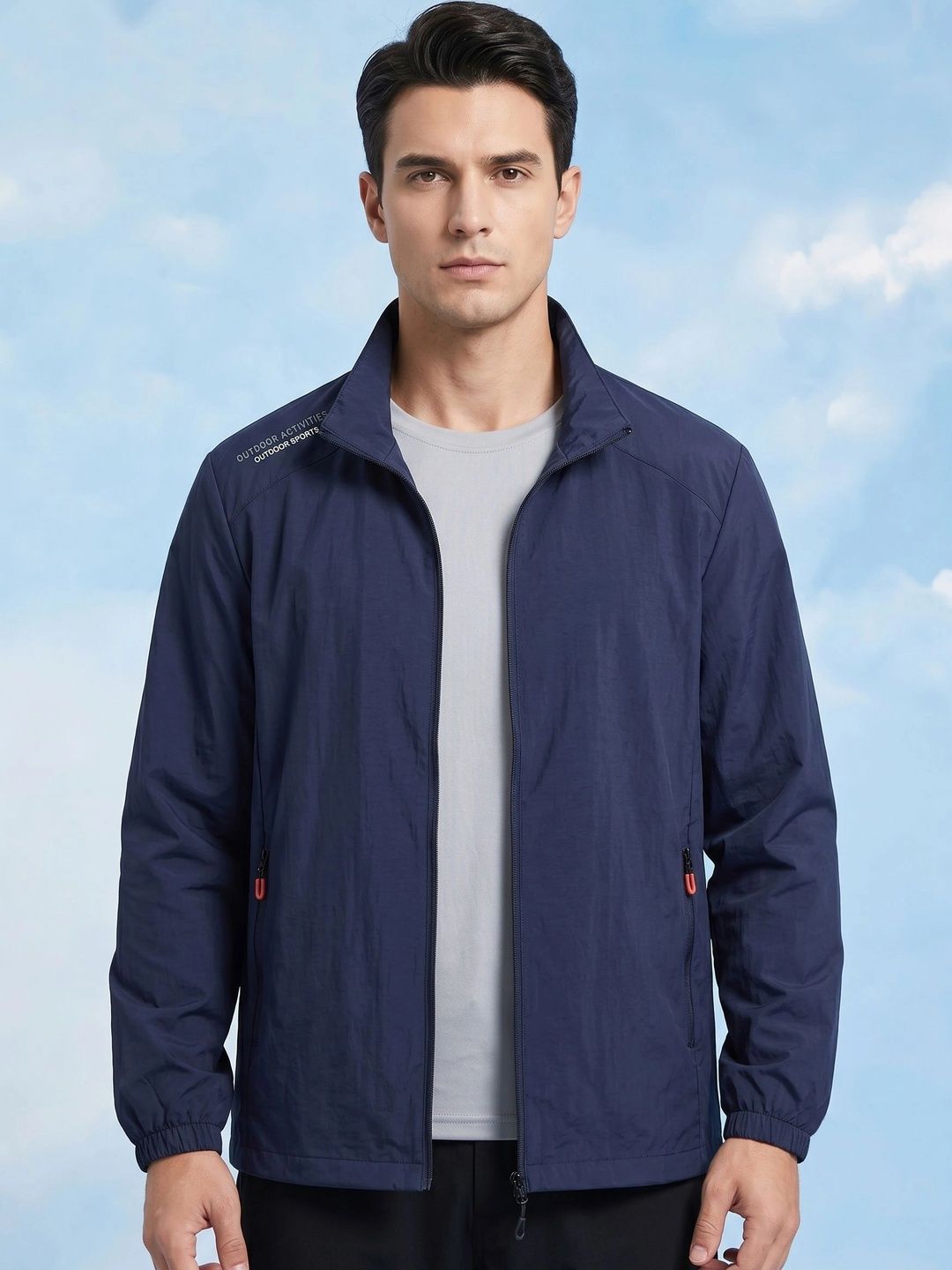 ENRIZZ ENRIZZ Men Lightweight Outdoor Sporty Jacket