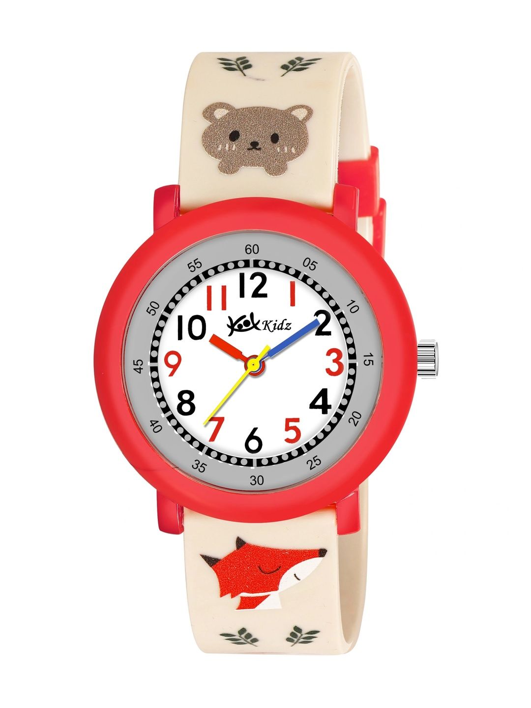 Kool Kidz Kool Kidz Unisex Kids Brass Dial & Straps Analogue Watch Kool Kidz Unisex Analogue KK 359 RD
