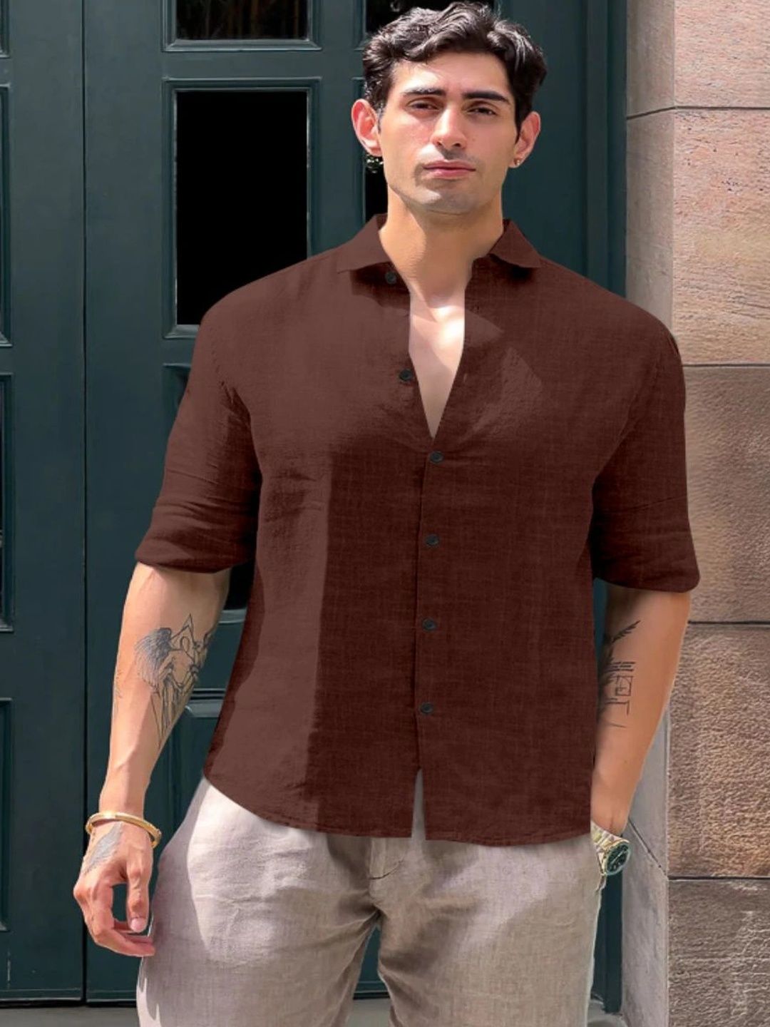 RINK ENTERPRISE Men Comfort Casual Shirt