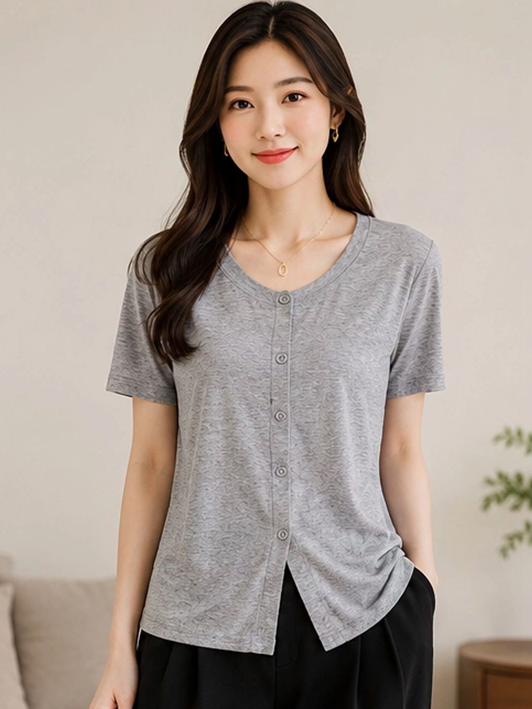 StyleCast StyleCast Short Sleeves Cardigan