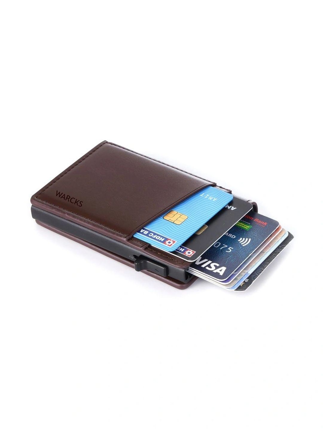 warcks Men Leather Card Holder