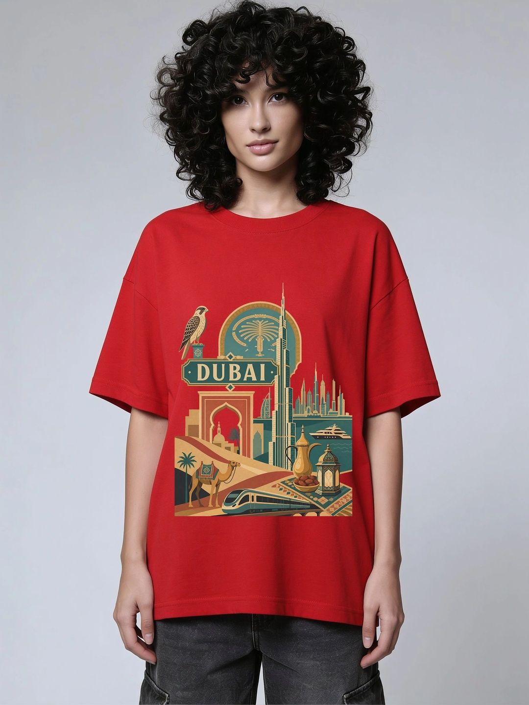 FARDA Unisex Printed T-shirt