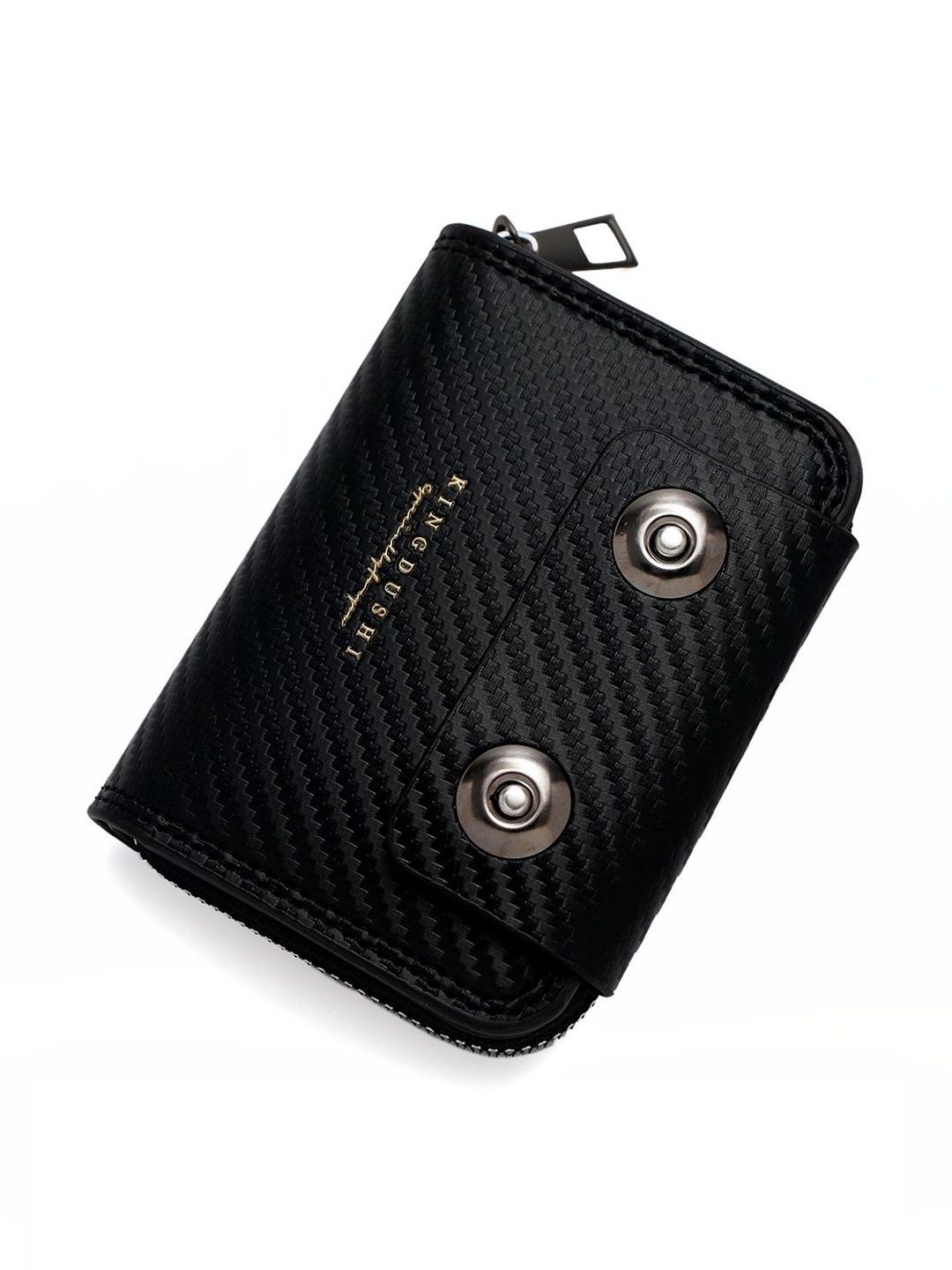 Pieru Men Textured PU Card Holder