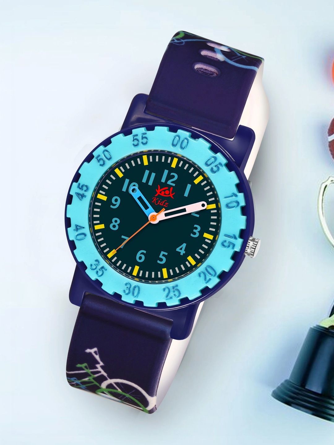Kool Kidz Kool Kidz Unisex Kids Brass Dial & Straps Analogue Watch Kool Kidz Unisex Analogue KK 354 BL