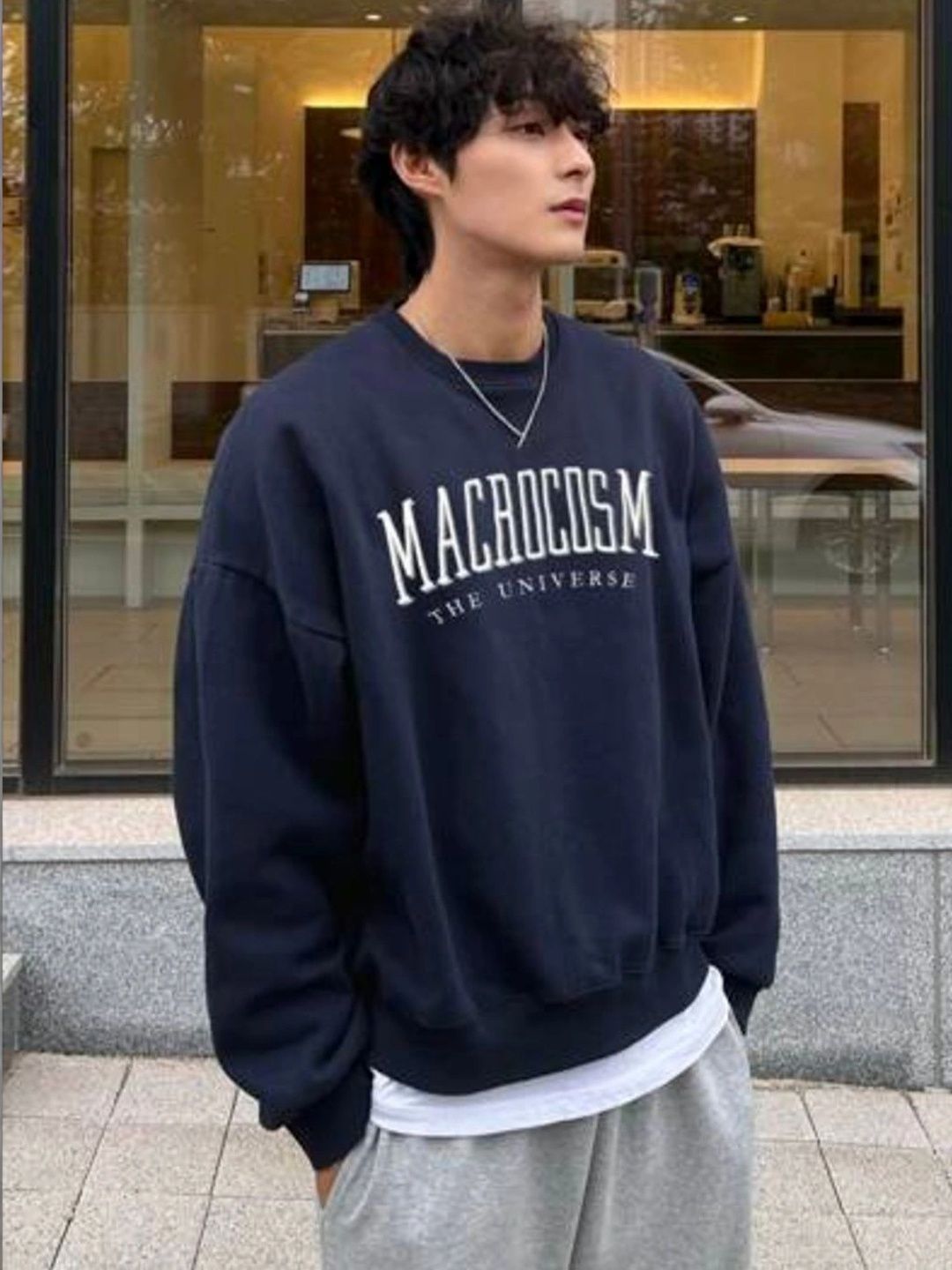 URBAN TREES Men Printed Sweatshirt