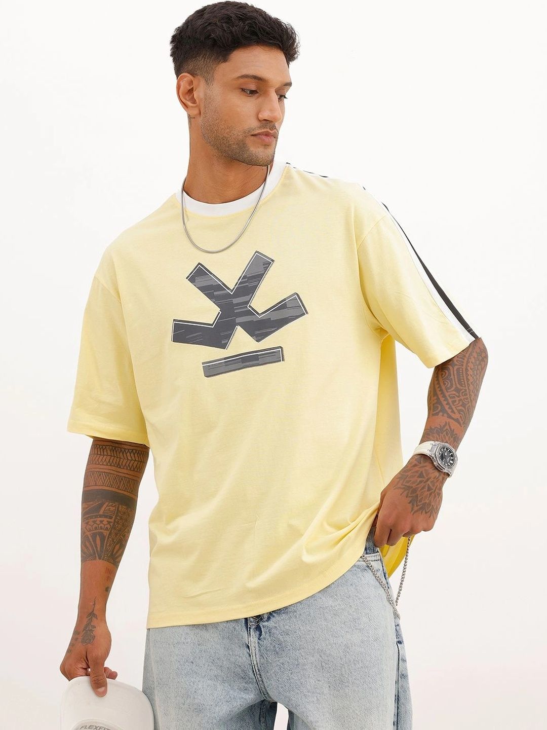 WROGN Men Printed T-shirt