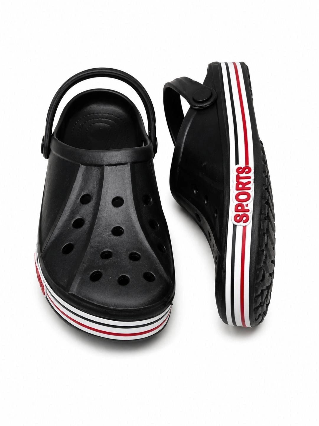 Apratim Men Striped Clogs