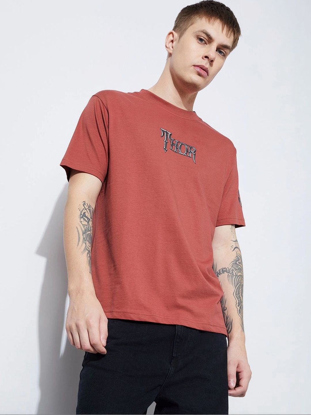 Fame Forever by Lifestyle Men Printed Cotton T-shirt