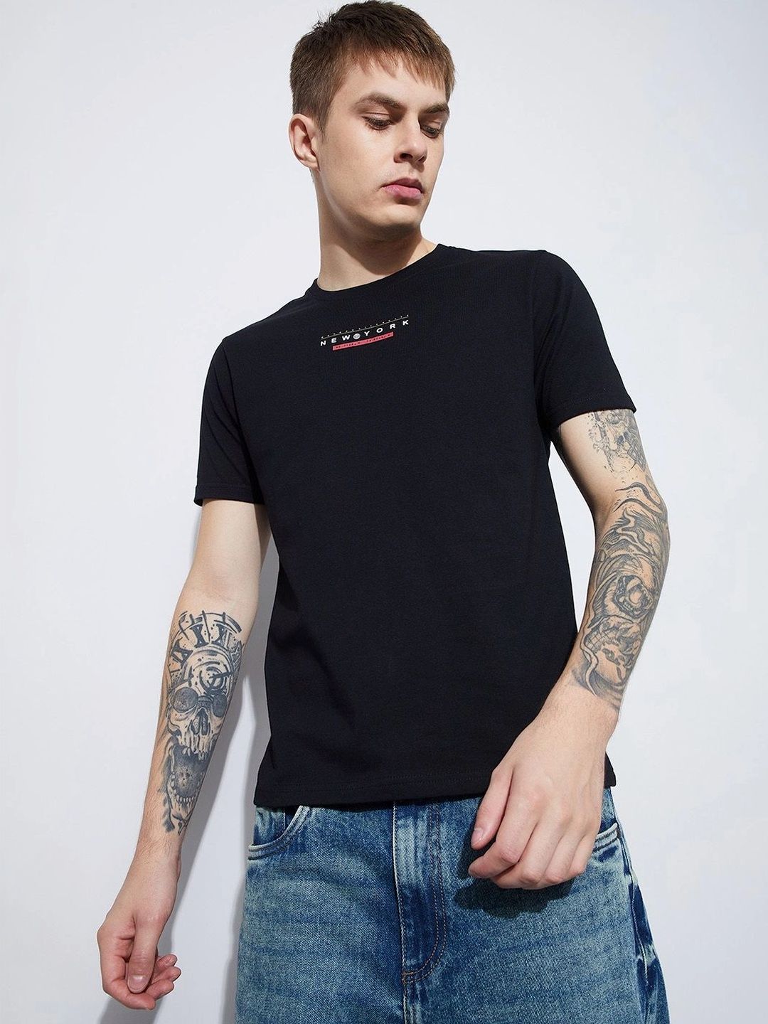 Fame Forever by Lifestyle Men Typography Printed T-shirt