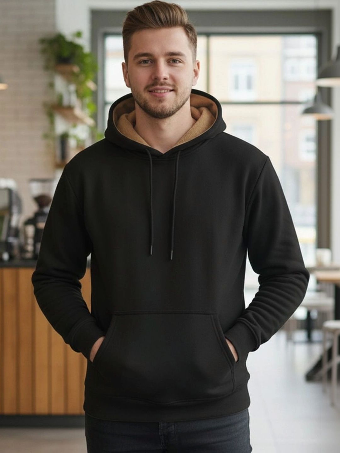 URBAN TREES Men Hooded Sweatshirt