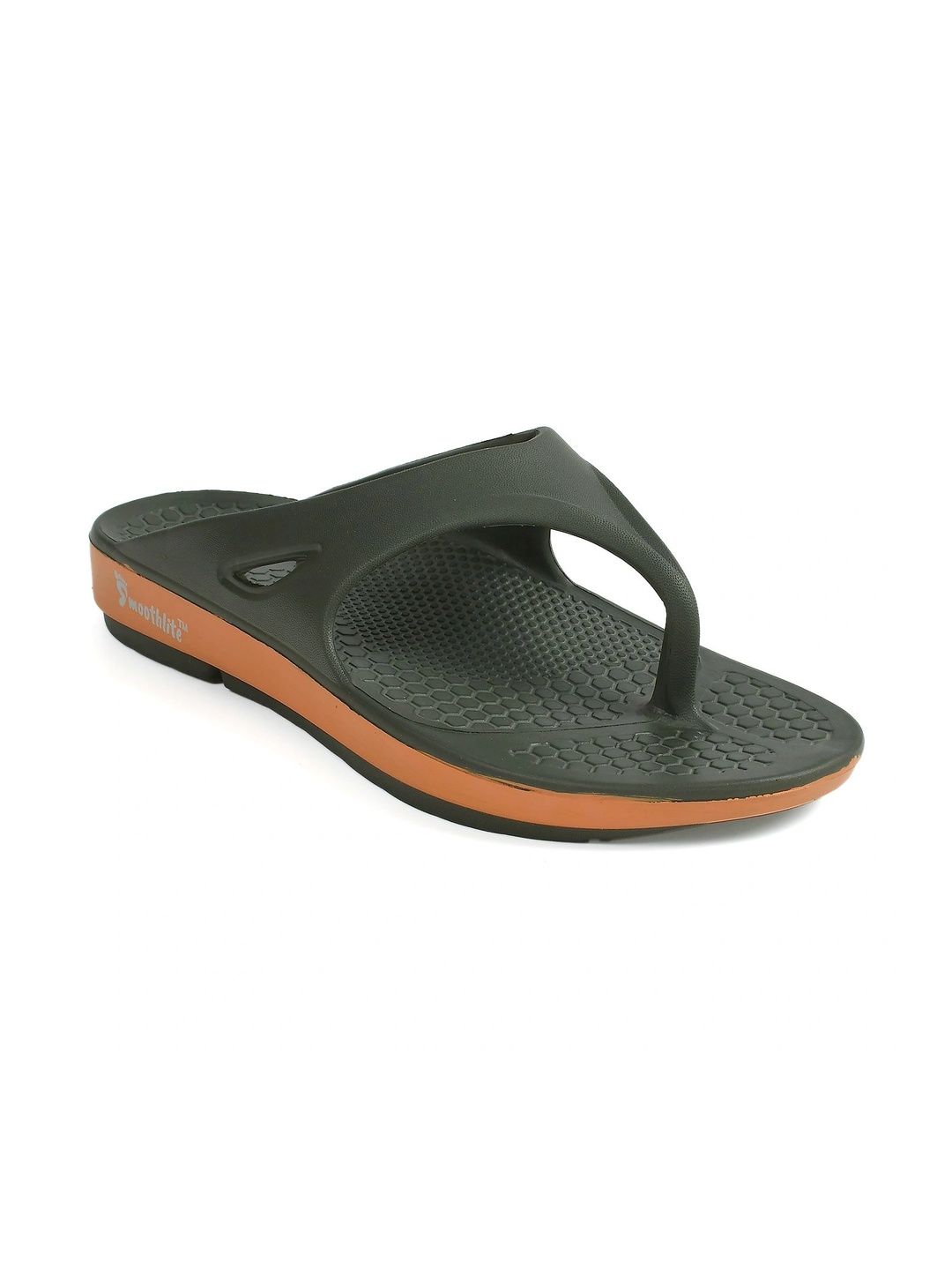 Smoothlite Men Colourblocked Thong Flip-Flops