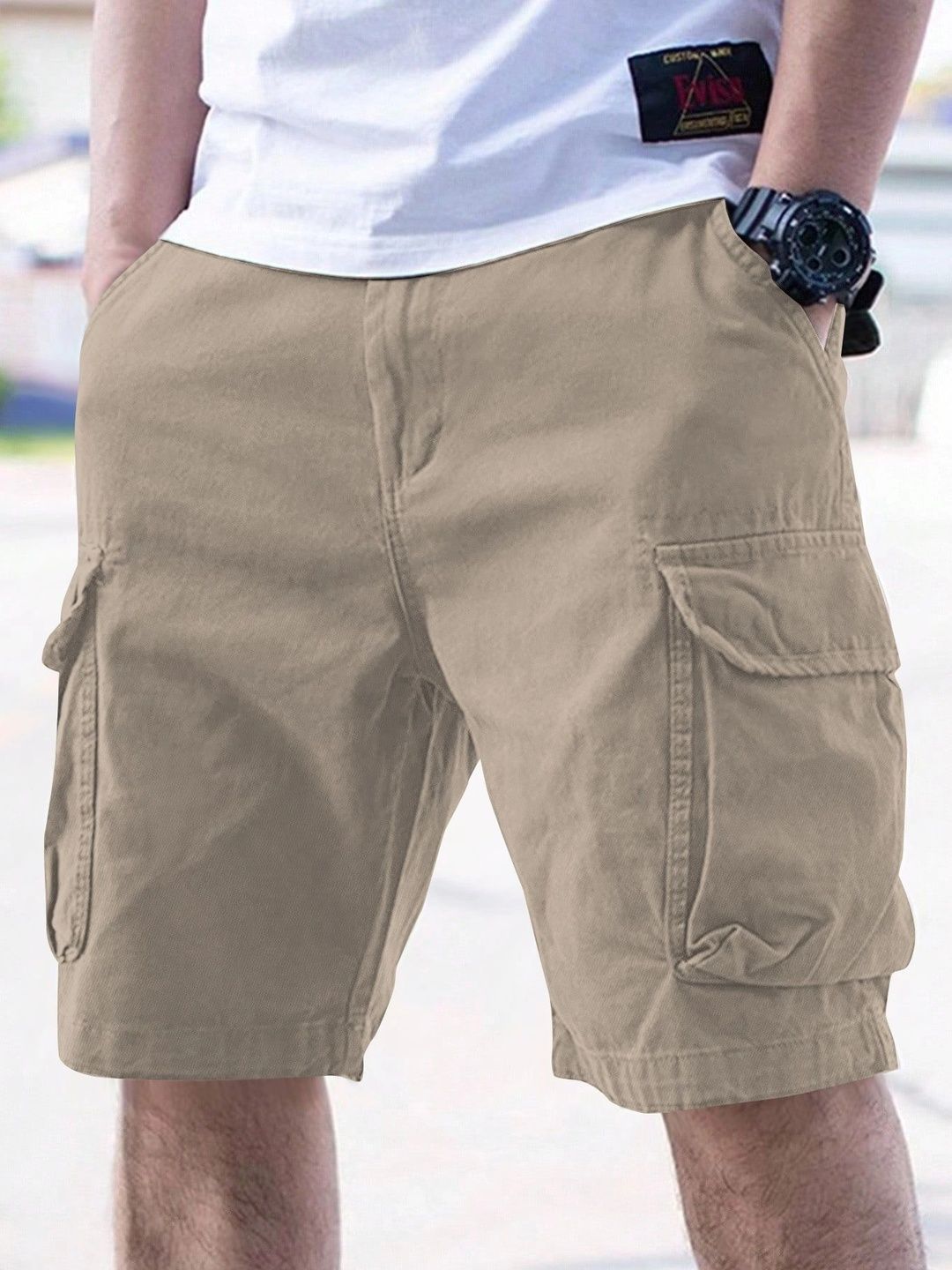 HERE&NOW HERE&NOW Men Cargo Shorts