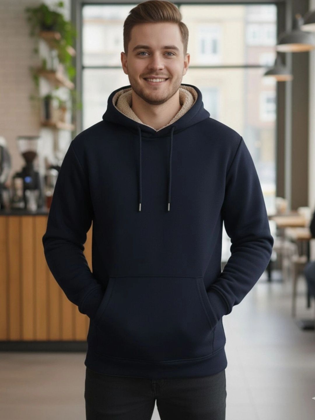 URBAN TREES Men Hooded Sweatshirt