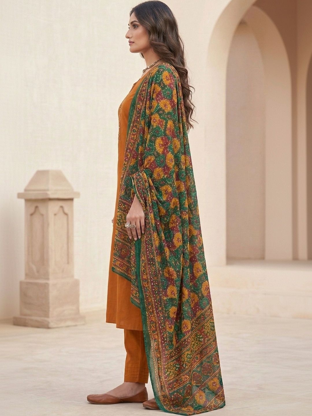 ShEmpire Embroidered Unstitched Dress Material