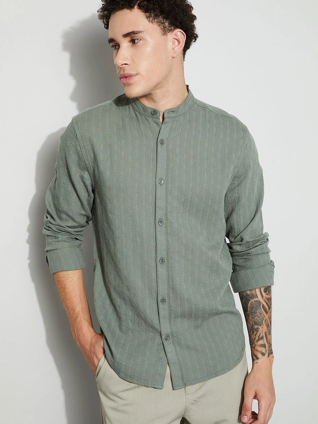 CODE by Lifestyle Men Casual Shirt